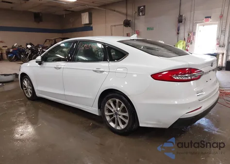 2019 Ford Fusion Se из США, поврежденный, VIN 3FA6P0HD9KR191732